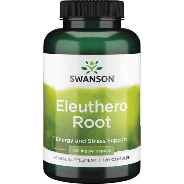 Swanson Eleuthero 425mg 120 kaps