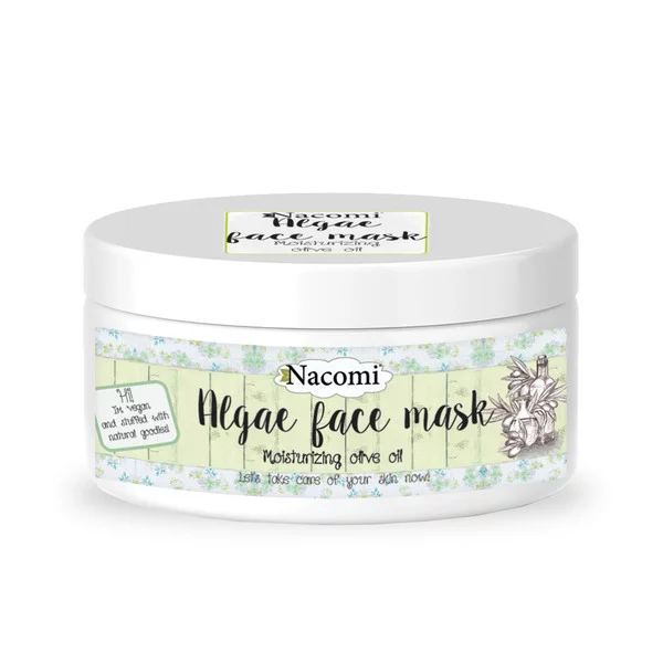 Nacomi, maska algowa - oliwkowe nawilżenie, 100ml/44g