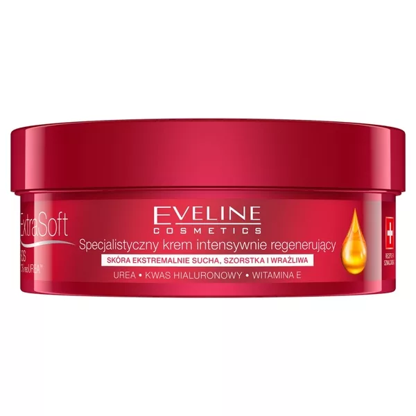 Eveline Extra Soft S.O.S., specjalistyczny krem intensywnie regenerujący do twarzy i ciała, 200ml