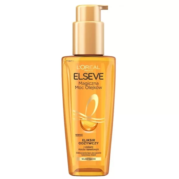 L'Oreal Paris Elseve Magiczna Moc Olejków Eliksir Odżywczy z olejkami kwiatowymi do włosów suchych, 100ml