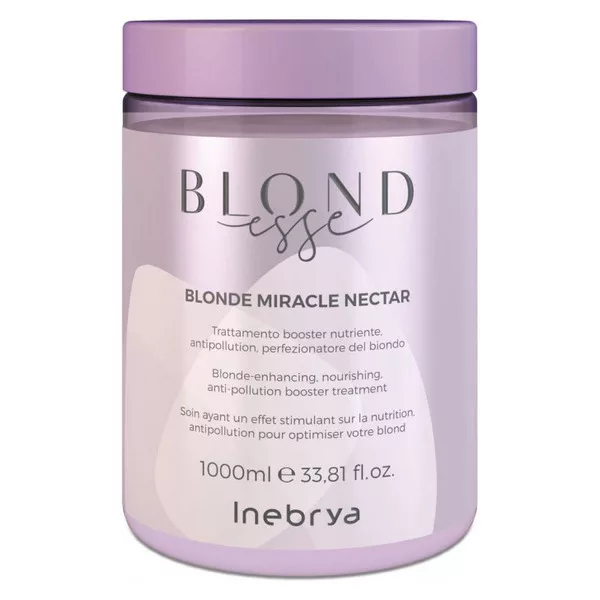Inebrya Blondesse, micelarny nektar do blond włosów, 1000ml