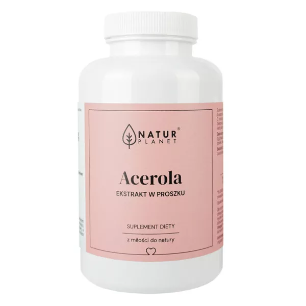 NaturPlanet, acerola proszek, 250g (extrakt 25%)