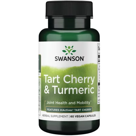 Swanson, Tart Cherry & Turmeric, 60 vcaps.
