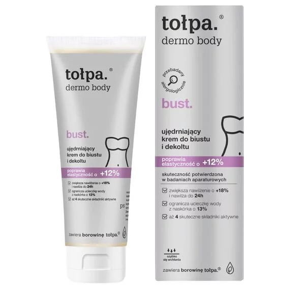 Tołpa Dermo Body Dust, ujędrniający krem do biustu i dekoltu, 125ml