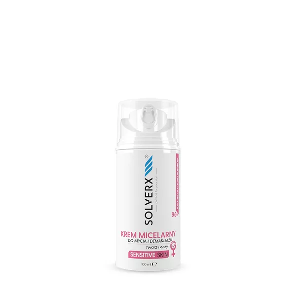 Solverx Sensitive Skin for Women krem micelarny do demakijażu skóra wrażliwa 100ml