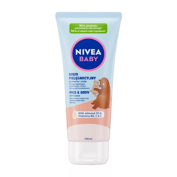 Nivea Baby krem pielęgnacyjny do twarzy i ciała dla dzieci 100ml