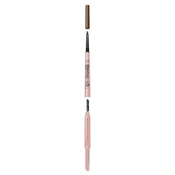 J.Cat Beauty Mapping and Shaping brow pencil, ołówek do stylizacji brwi 3w1, Charcoal gray, 0,08g