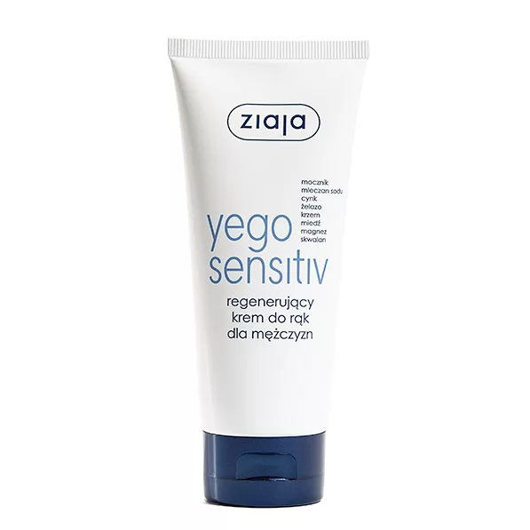 Ziaja Yego Sensitiv, regenerujący krem do rąk, 75ml