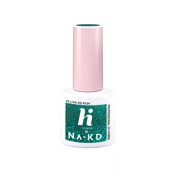 hi hybrid, lakier hybrydowy, 5ml, #324 Green Lake Shine