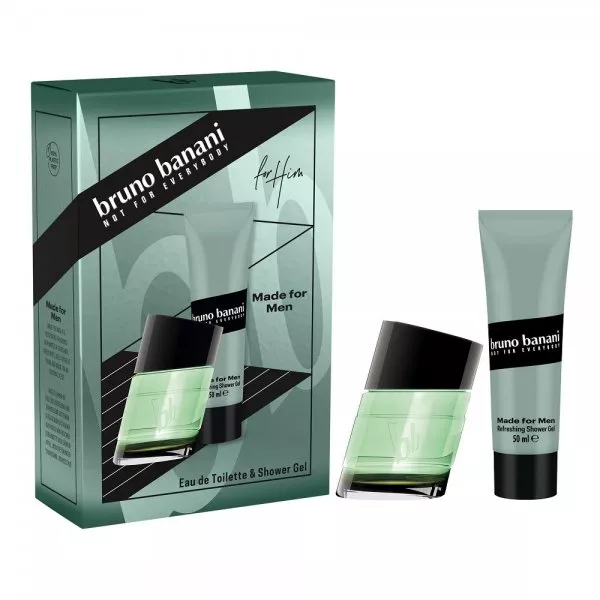 Bruno Banani Made for Men zestaw woda toaletowa spray 30ml + żel pod prysznic 50ml (M)