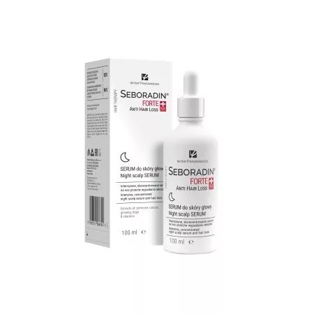 Seboradin Forte, serum do skóry głowy przeciw wypadaniu włosów, 100ml