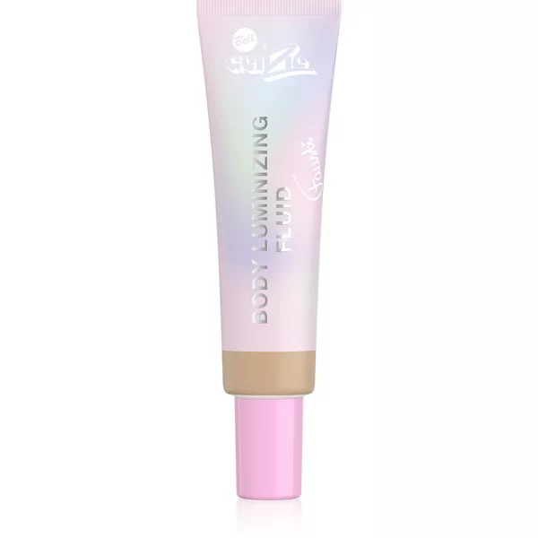 Bell x Genzie, rozświetlacz do ciała, body luminizing fluid, 001, 30g