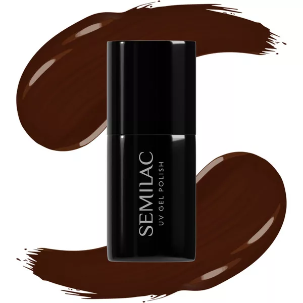 Semilac TrendyLicious, lakier hybrydowy, 941 Hot Chocolate, 7ml