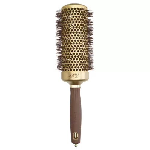 Olivia Garden Expert Blowout Shine, szczotka do włosów XL, gold, 55mm