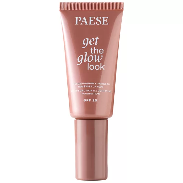 Paese Get The Glow Look wielozadaniowy podkład rozświetlający 1N Light Beige 30ml