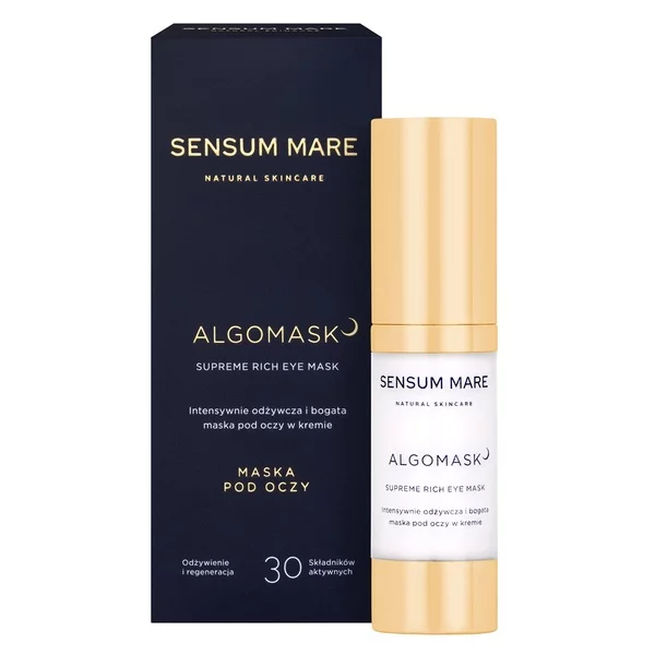 Sensum Mare Algomask intensywnie odżywcza i bogata maska pod oczy w kremie 15ml