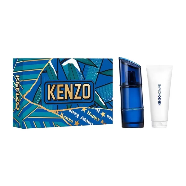 Kenzo Homme Intense zestaw woda toaletowa spray 60ml + żel pod prysznic 75ml (M)