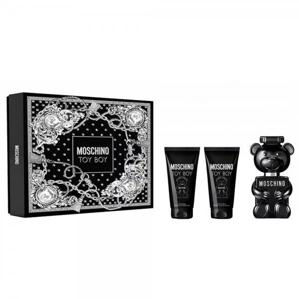 Moschino Toy Boy zestaw woda perfumowana spray 50ml + żel pod prysznic 50ml + balsam po goleniu 50ml (M)