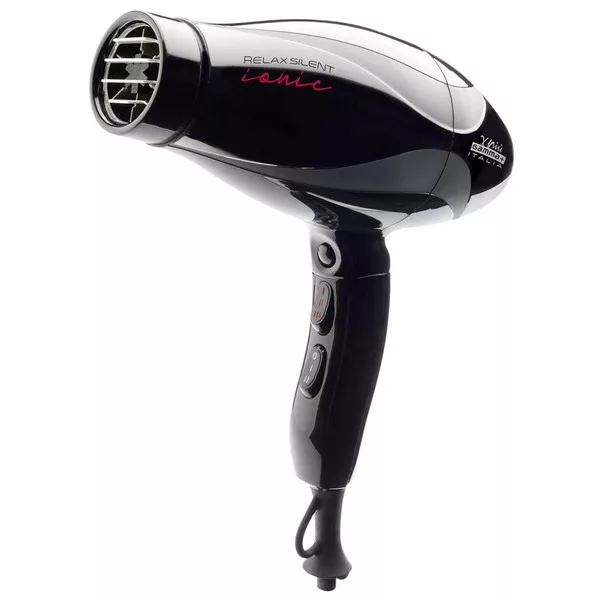 Gamma Piu, suszarka Relax Silent Ionic, 2100W, czarna