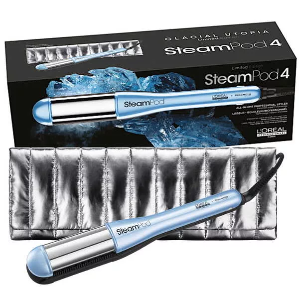 Loreal Steampod 4 Glacial Utopia, prostownica parowa, edycja limitowana