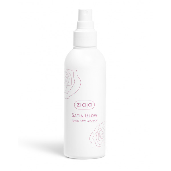 Ziaja Satin Glow, tonik nawilżający spray, 200ml