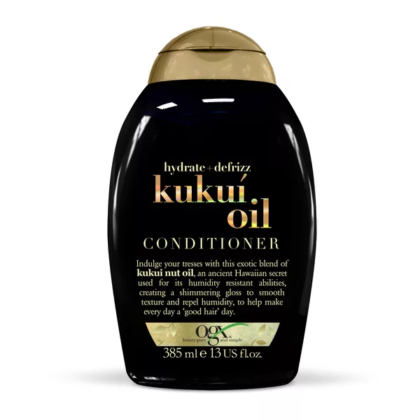 Organix Kukui Oil odżywka nawilżająca z olejkiem z orzechów kukui 385ml