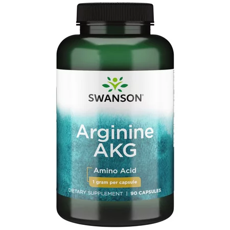 Swanson Arginina AKG, 90kaps, suplement diety, ref.SWU341