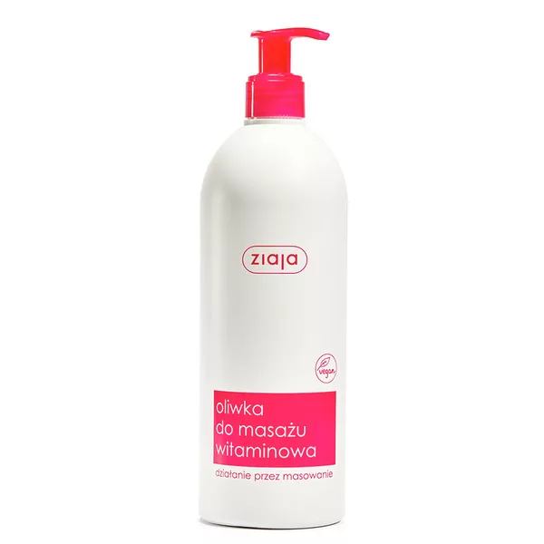 Ziaja, oliwka do masażu witaminowa, 500ml