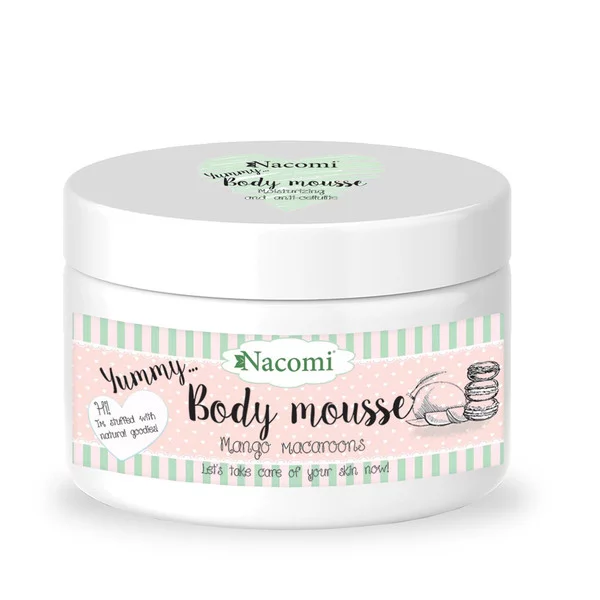 Nacomi, mus do ciała ujędrniający - Mango, 180ml