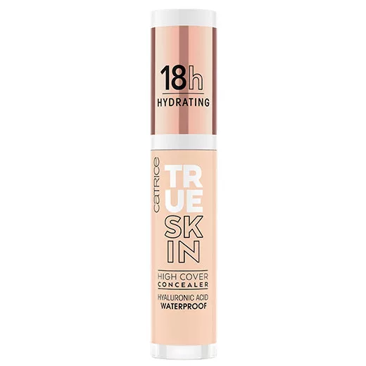 Catrice True Skin High Cover, nawilżający korektor mocno kryjący, Warm Macadamia 005, 4,5ml