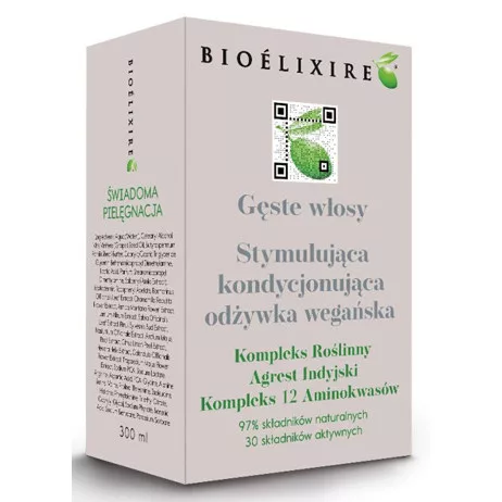 Bioelixire, odżywka przeciw wypadaniu włosów "Gęste Włosy", 300ml