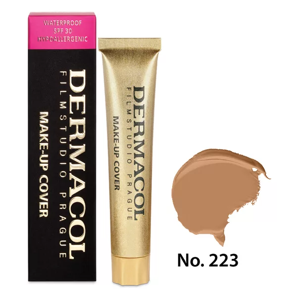 Dermacol Make-Up Cover wodoodporny podkład mocno kryjący 223 SPF30 30g