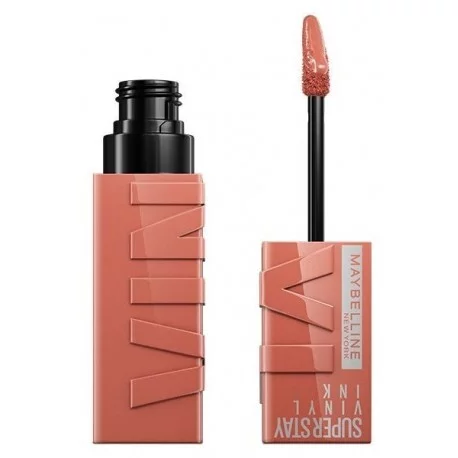 Maybelline New York Super Stay Vinyl Ink, pomadka do ust, 105 golden, 7,2ml
