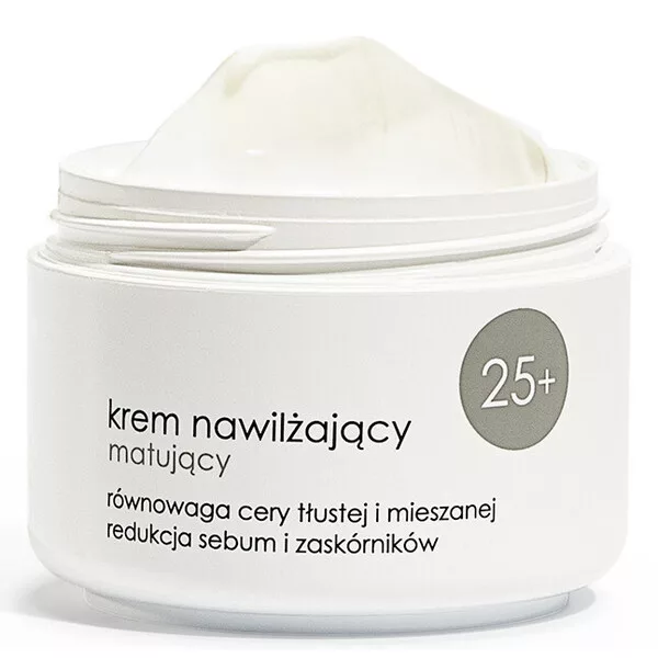 Ziaja 25+, krem nawilżający matujący, 50ml