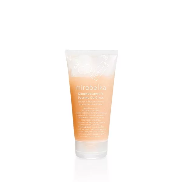 Ziaja Owocowa Pielęgnacja Mirabelka, drobnoziarnisty peeling do ciała, 160ml