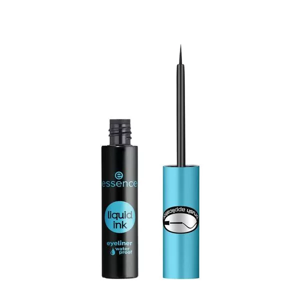 Essence, eyeliner w płynie wodoodporny 01, 3ml