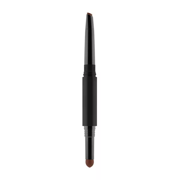 Gosh, wypełniacz do brwi 2w1, 001 Brown