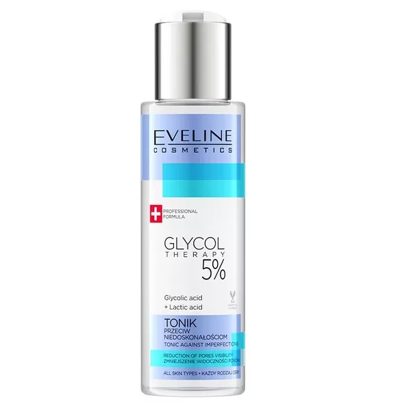 Eveline Glycol Therapy, tonik przeciw niedoskonałościom, 110ml