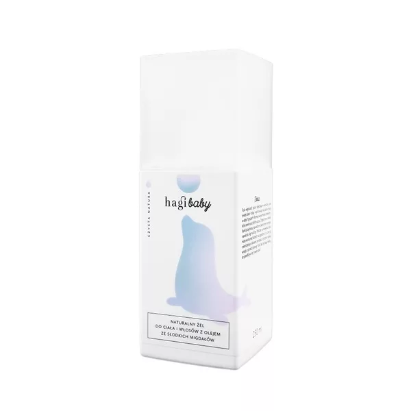 Hagi Baby Naturalny żel do kąpieli dla dzieci z olejem ze słodkich migdałów 250ml
