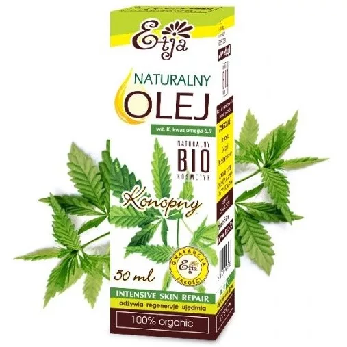 Etja Naturalny olej kosmetyczny Konopny bio 50ml