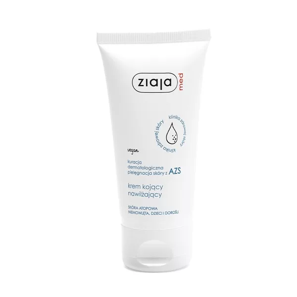 Ziaja Med Kuracja dermatologiczna-skóra z AZS, krem kojący nawilżający, 50ml