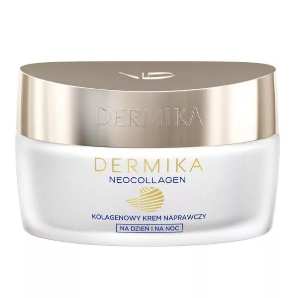 Dermika Neocollagen, naprawczy krem na zmarszczki 60+, dzień/noc, 50ml