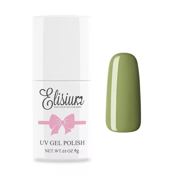 Elisium, lakier hybrydowy 151 Pretty olive, 9g