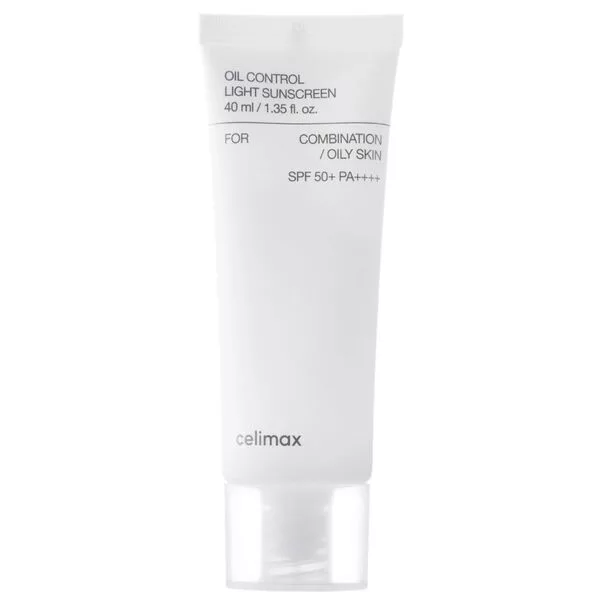 Celimax Oil Control Light Sunscreen lekki krem przeciwsłoneczny SPF50+ PA++++ 40ml