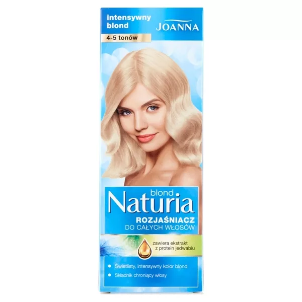 Joanna Naturia blond Rozjaśniacz do całych włosów 4-5 tonów