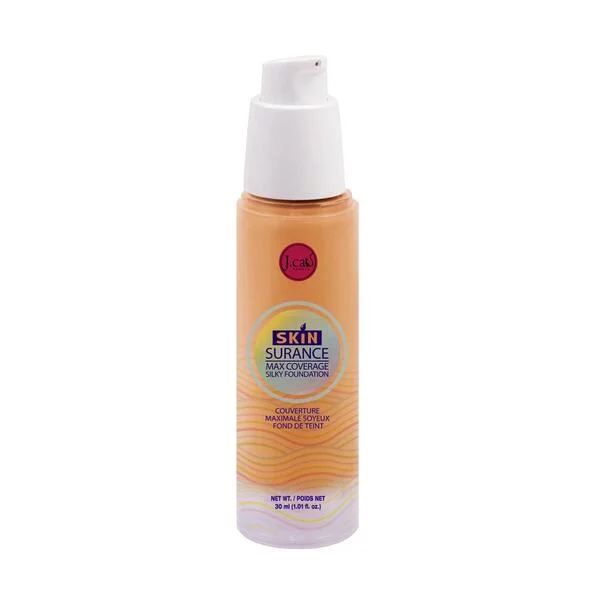 J.Cat Beauty Skinsurance Max Coverage Silky Foundation, podkład kryjący do twarzy, Soft Tan, 7.5g