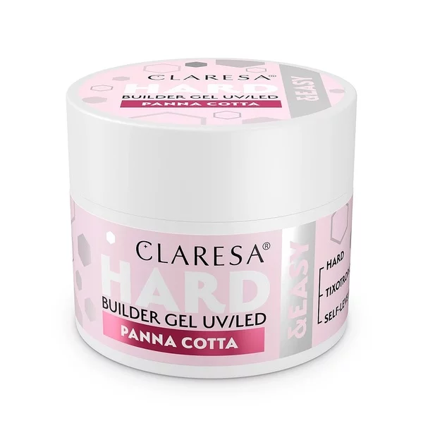 Claresa Hard& Easy Builder Gel żel budujący Panna Cotta 45g