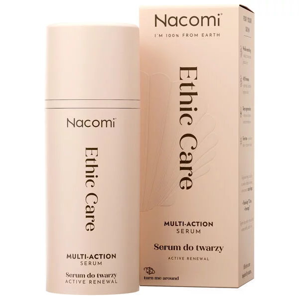 Nacomi Ethic Care Multi-Action Serum, serum przeciwzmarszczkowe do twarzy, 30ml 