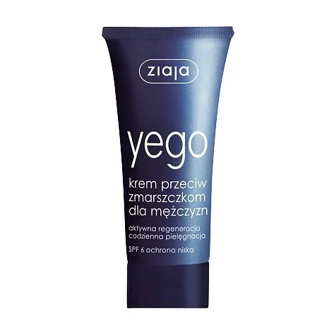 Ziaja Yego, krem przeciw zmarszczkom dla mężczyzn, 50ml
