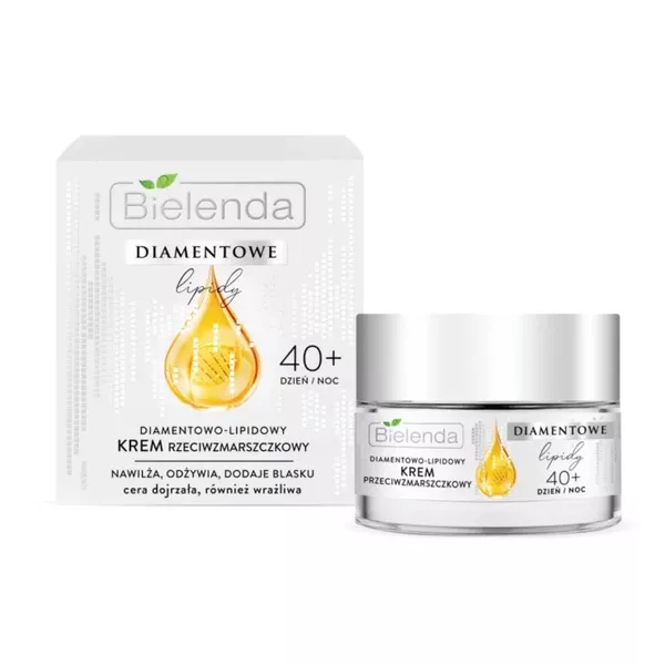 Bielenda Bielenda Diamentowe Lipidy Diamentowo – Lipidowy Krem – Koncentrat Przeciwzmarszczkowy 60+ Dzień/ Noc, 50ml